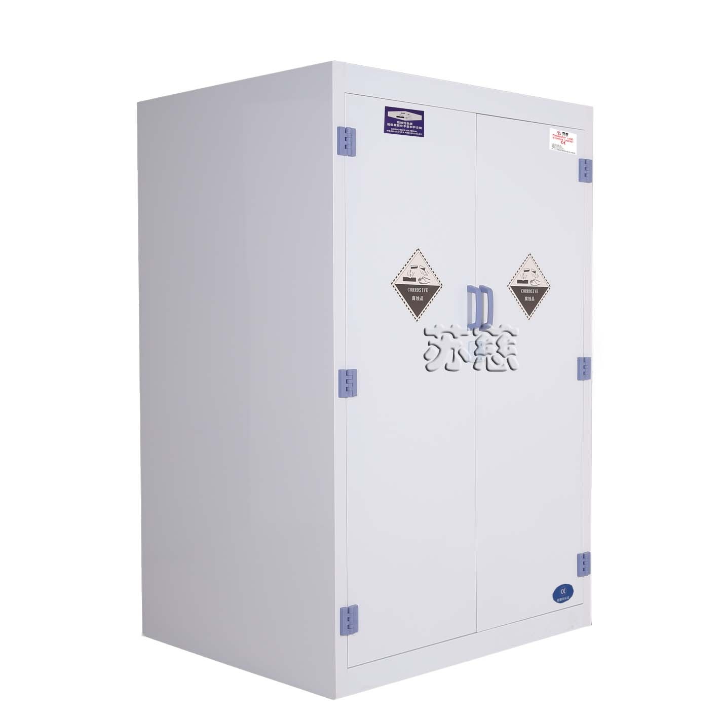 成都巴莫科技选购我司一批90加仑PP酸碱柜