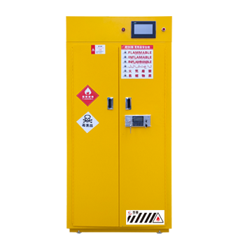 智能无管道净气型危化品柜